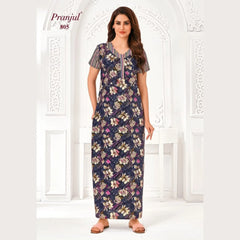 Pranjul Brand Pure Cotton Nighties 805