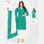 Pranjul Brand Pure Cotton Readymade Churidar - Straight Pant Model - P2318
