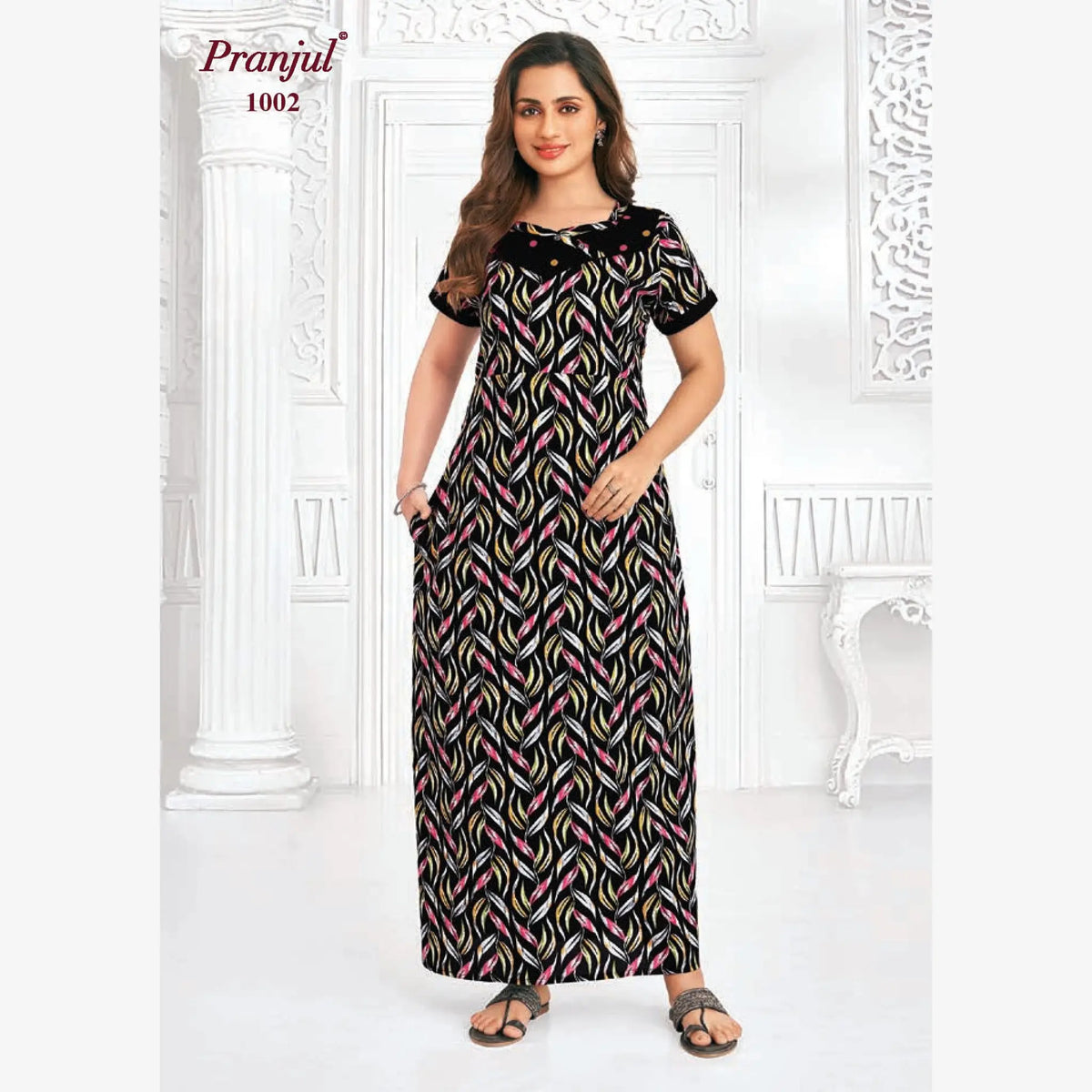 Pranjul Cotton Nighty 1002 Main image
