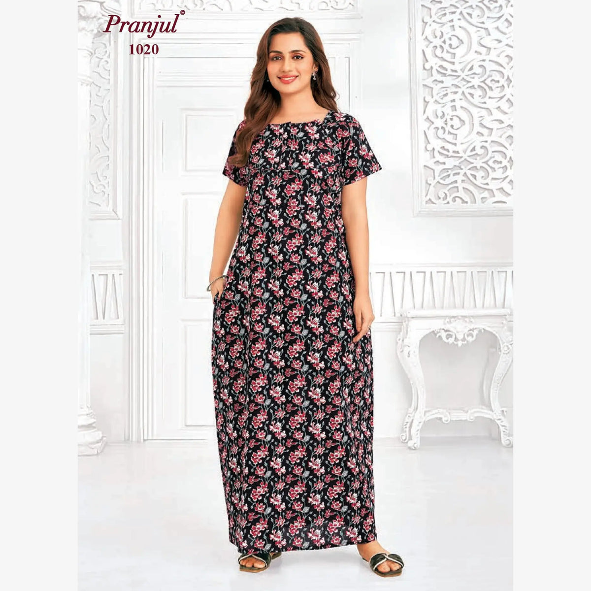 Pranjul Cotton Nighty 1020 Main image