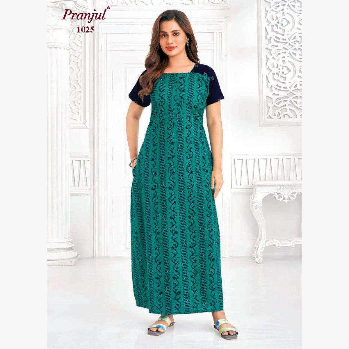 Pranjul Cotton Nighty 1025 Main image