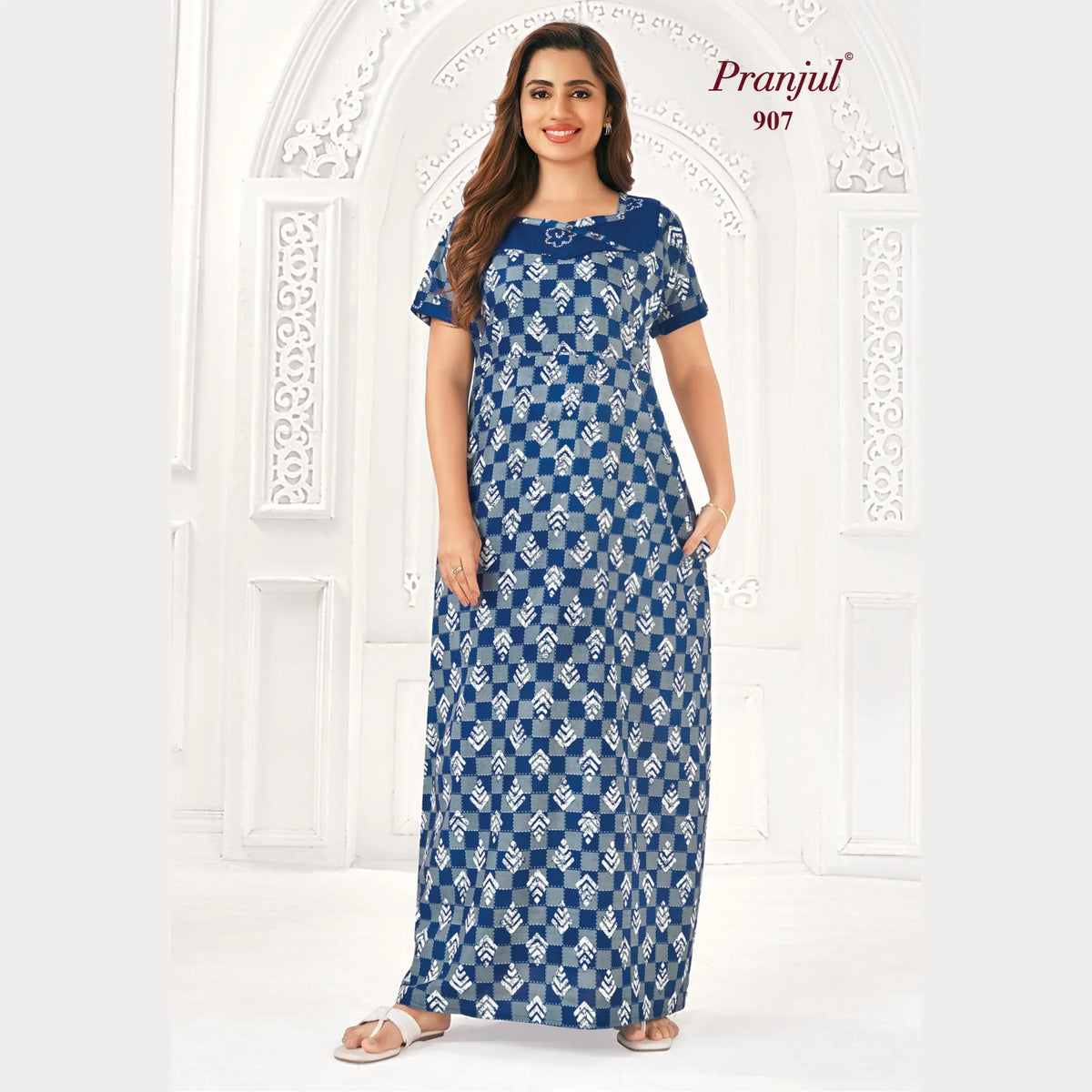 Pranjul Cotton Nighties 907 Main image