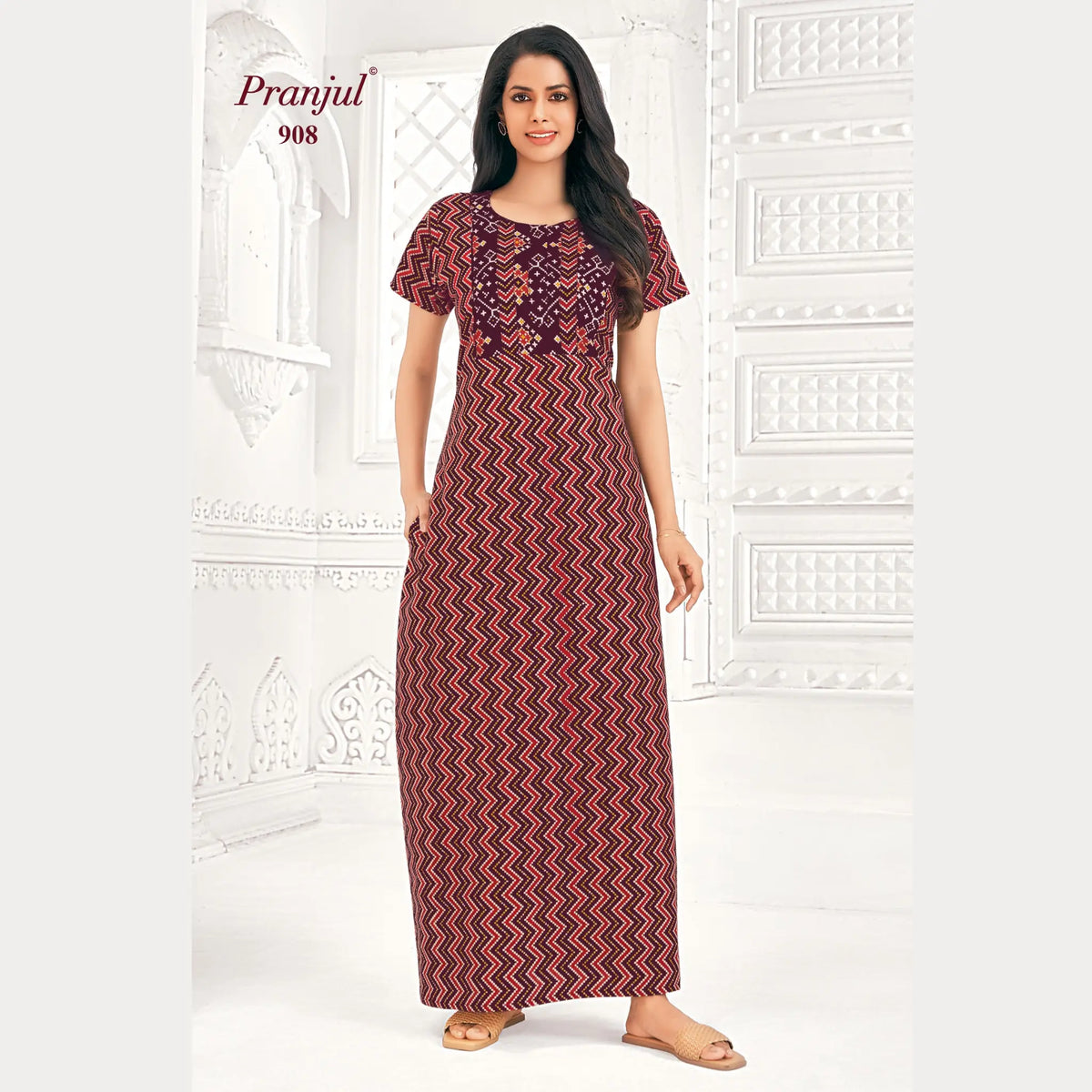 Pranjul Cotton Nighties 908