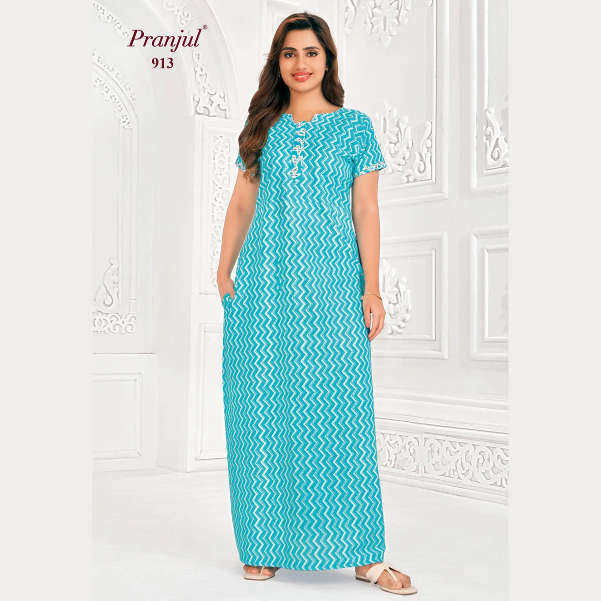 Pranjul Cotton Nighties 913 Main image
