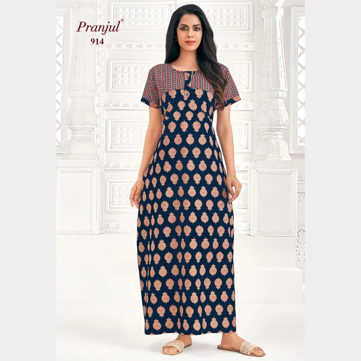 Pranjul Cotton Nighties 914