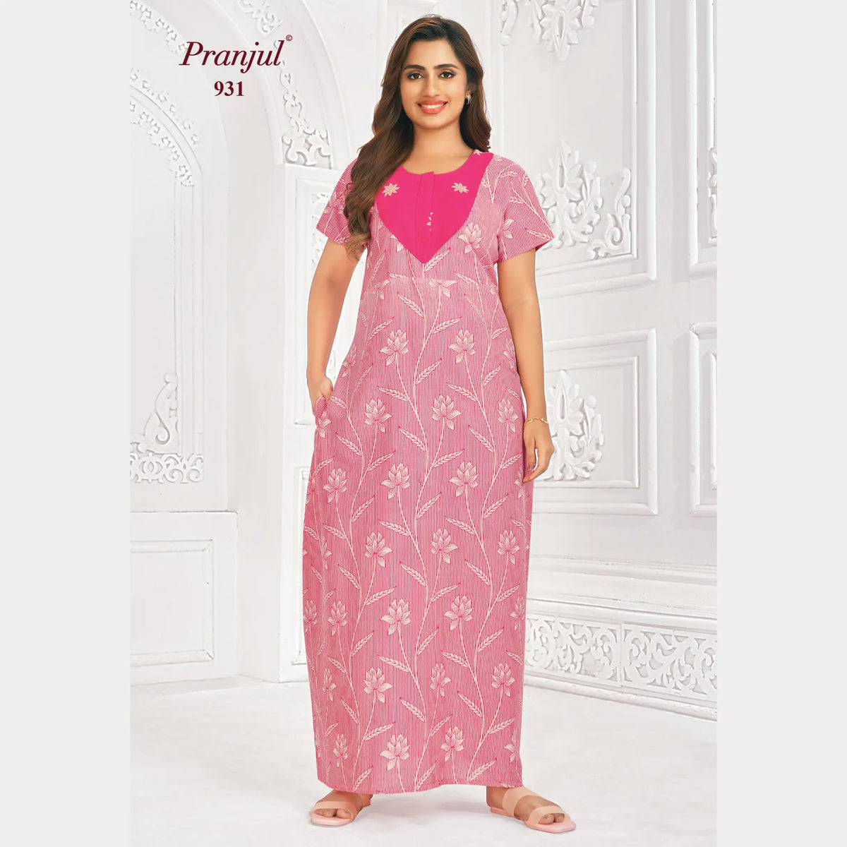 Pranjul Cotton Nighties 931 Main image