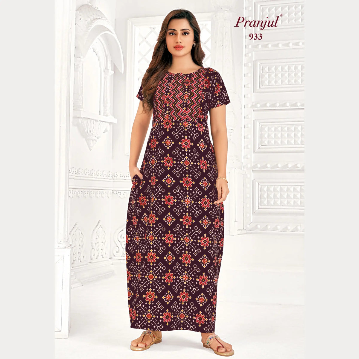 Pranjul Cotton Nighties 933 Main image