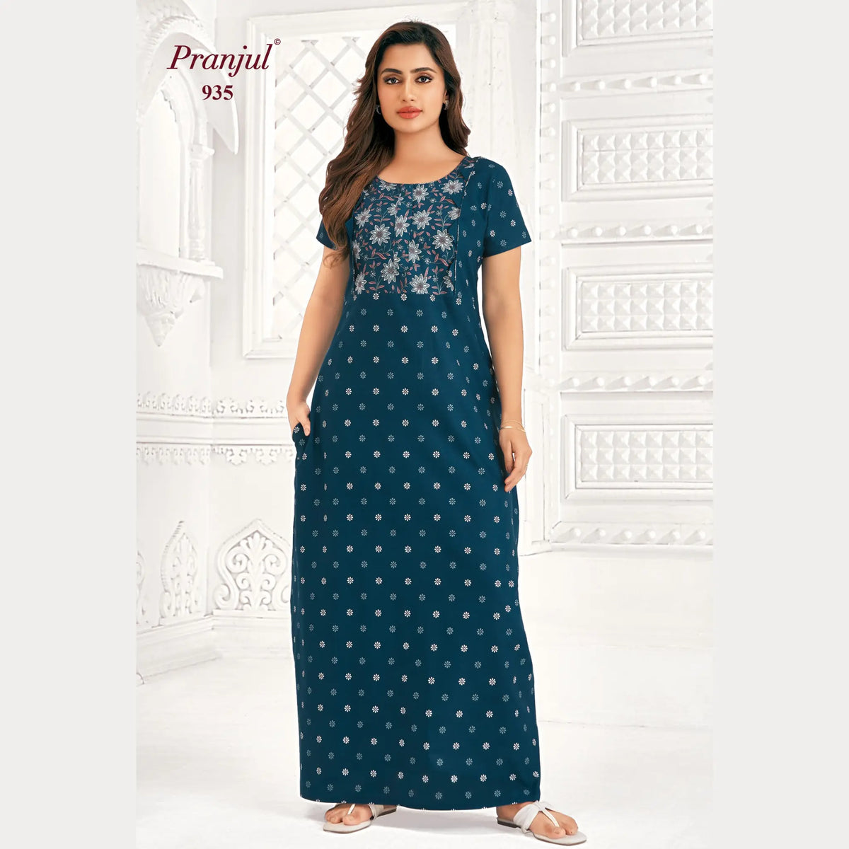 Pranjul Cotton Nighties 935 Main image