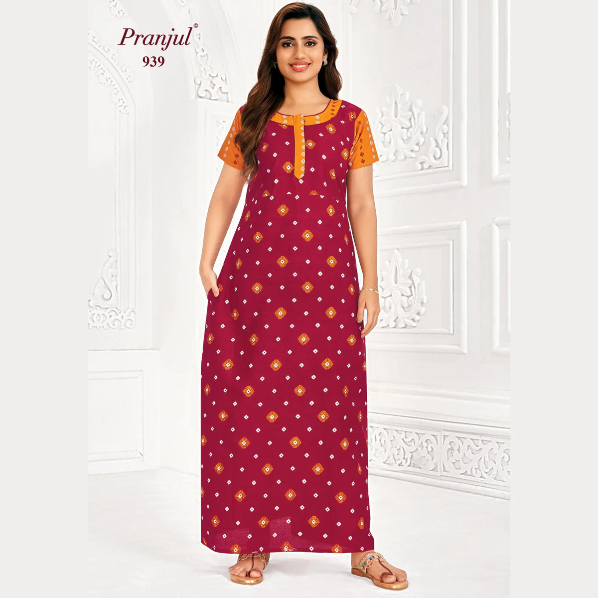 Pranjul Cotton Nighties 939 Main image
