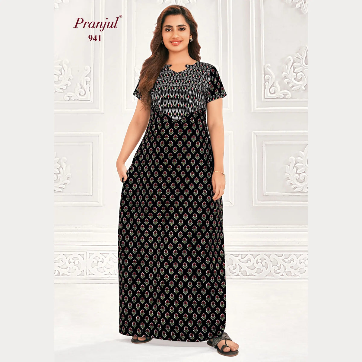 Pranjul Cotton Nighties 941 Main image