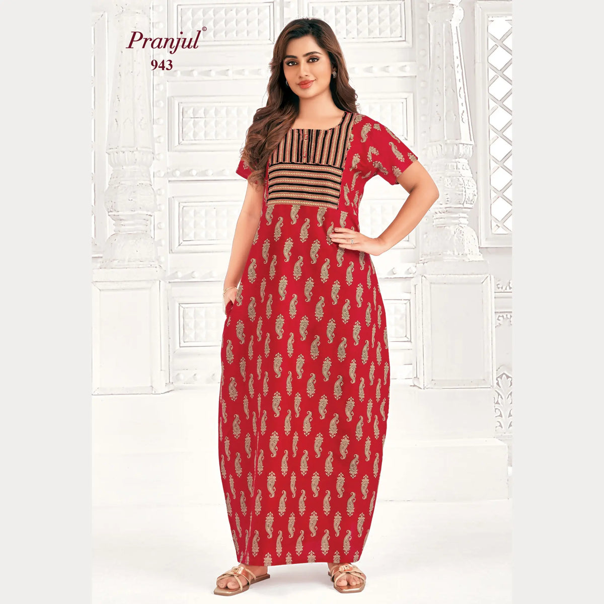 Pranjul Cotton Nighties 943 Main image