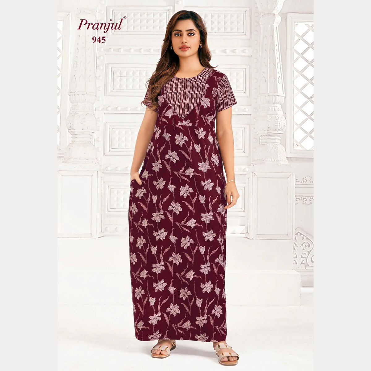 Pranjul Cotton Nighties 945 Main image