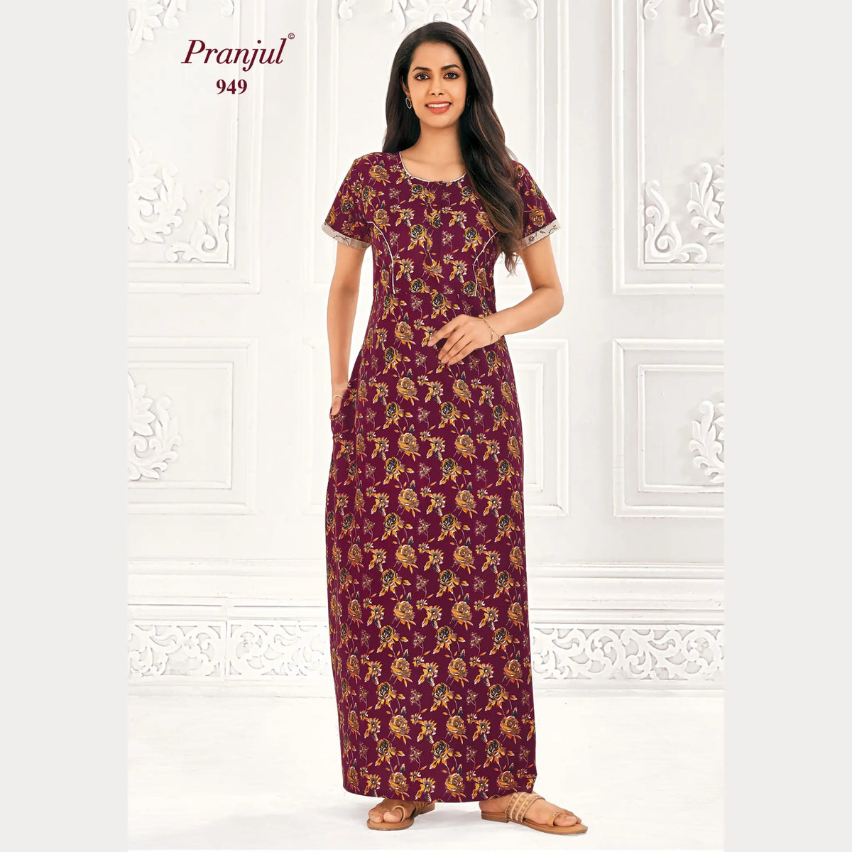 Pranjul Cotton Nighties 949 Main image