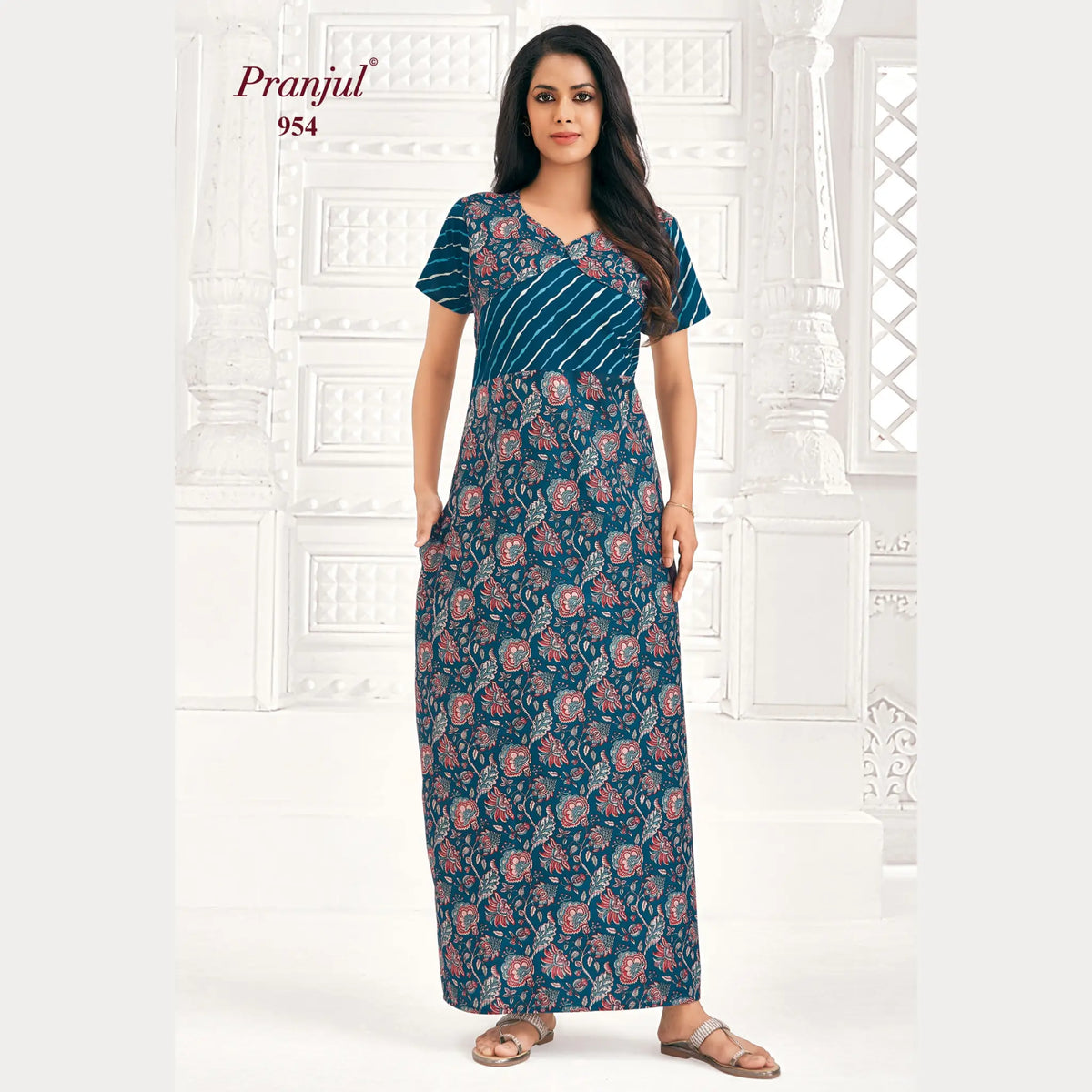 Pranjul Cotton Nighties 954 Main image