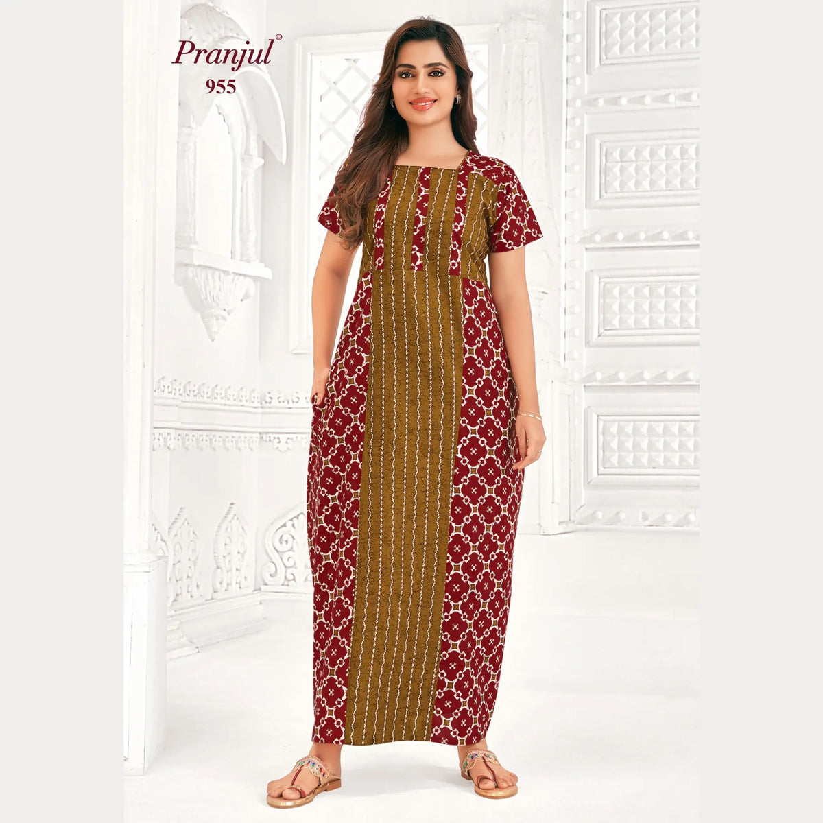 Pranjul Cotton Nighties 955 Main image
