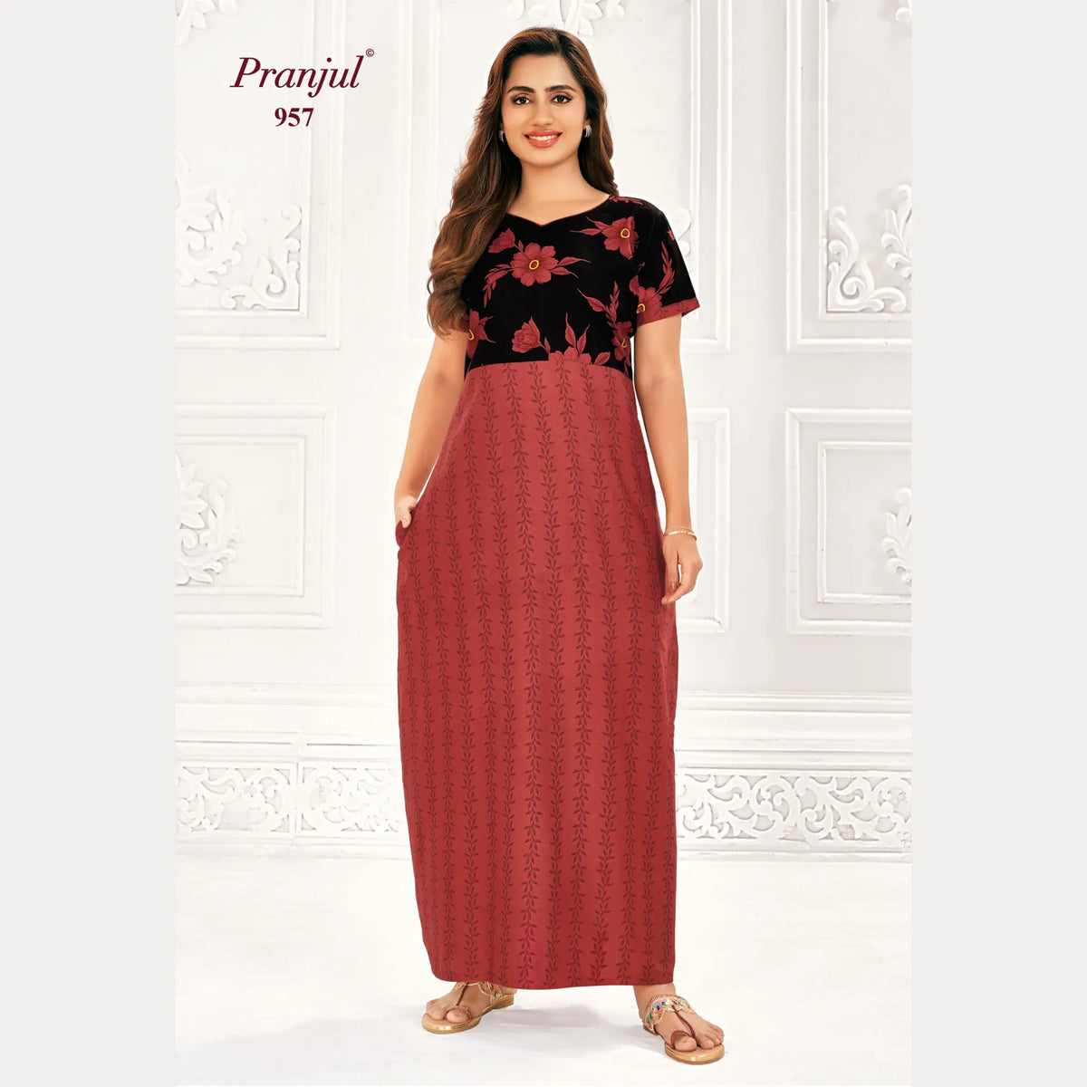 Pranjul Cotton Nighties 957 Main image