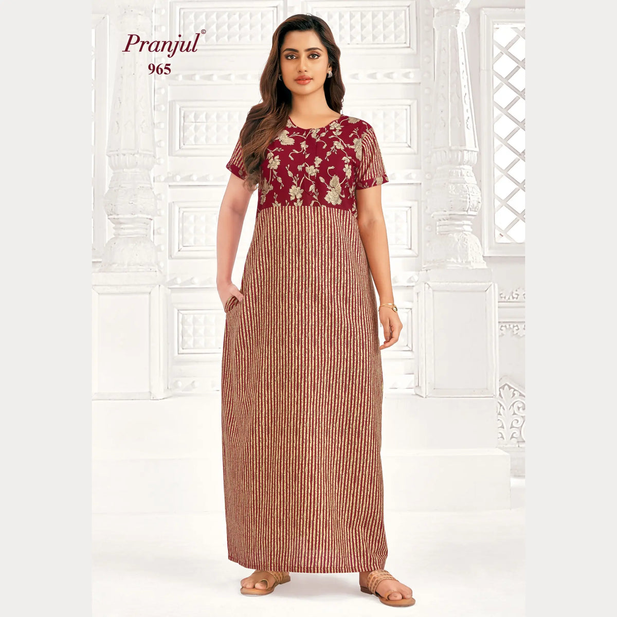 Pranjul Cotton Nighties 965 Main image