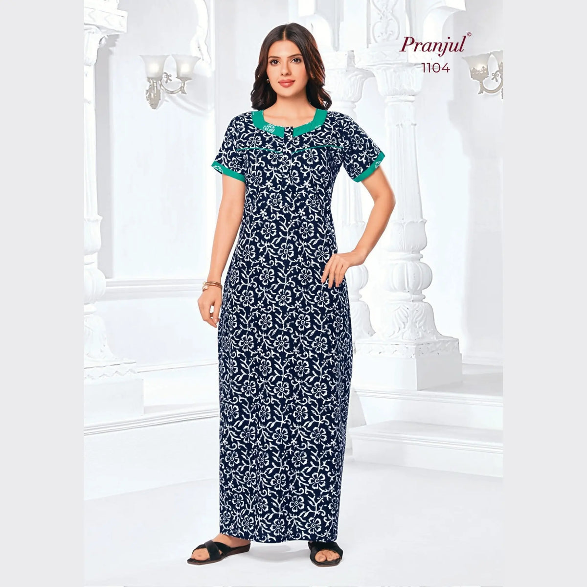Pranjul Cotton Nighty 1104 Main image