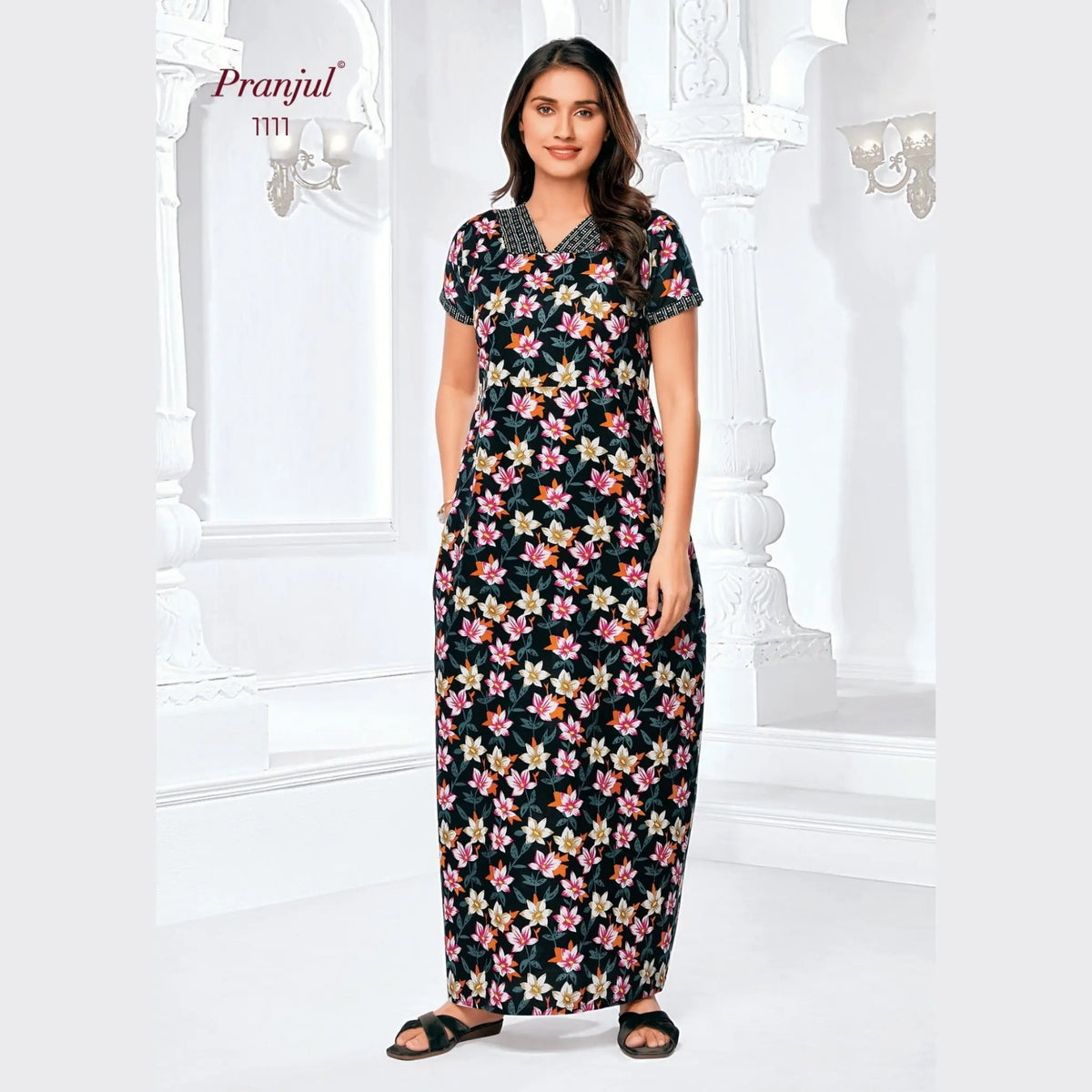 Pranjul Cotton Nighty 1111 Main image