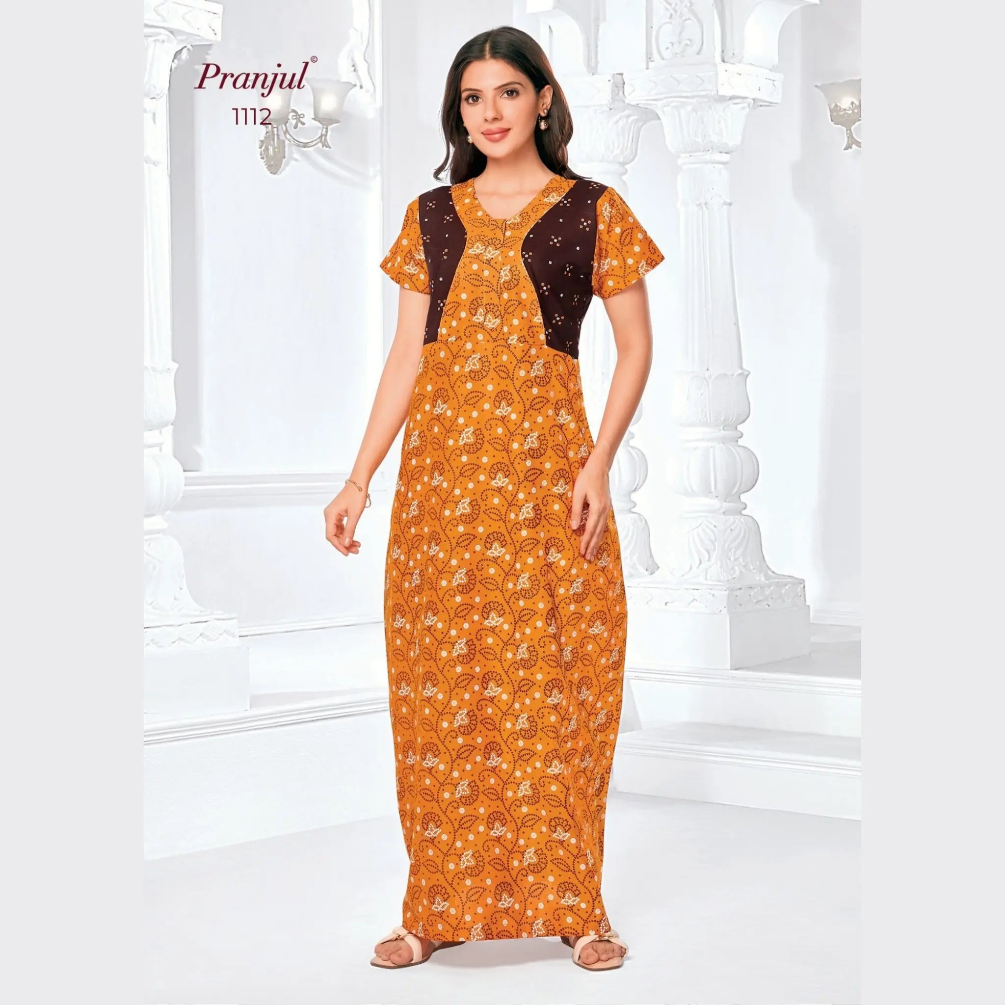Pranjul Cotton Nighty 1112 Main image