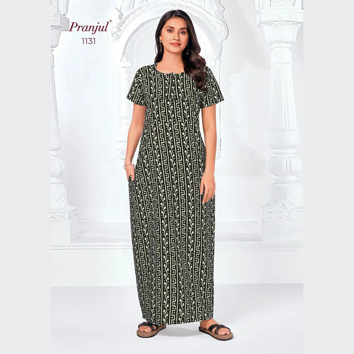 Pranjul Cotton Nighty 1131