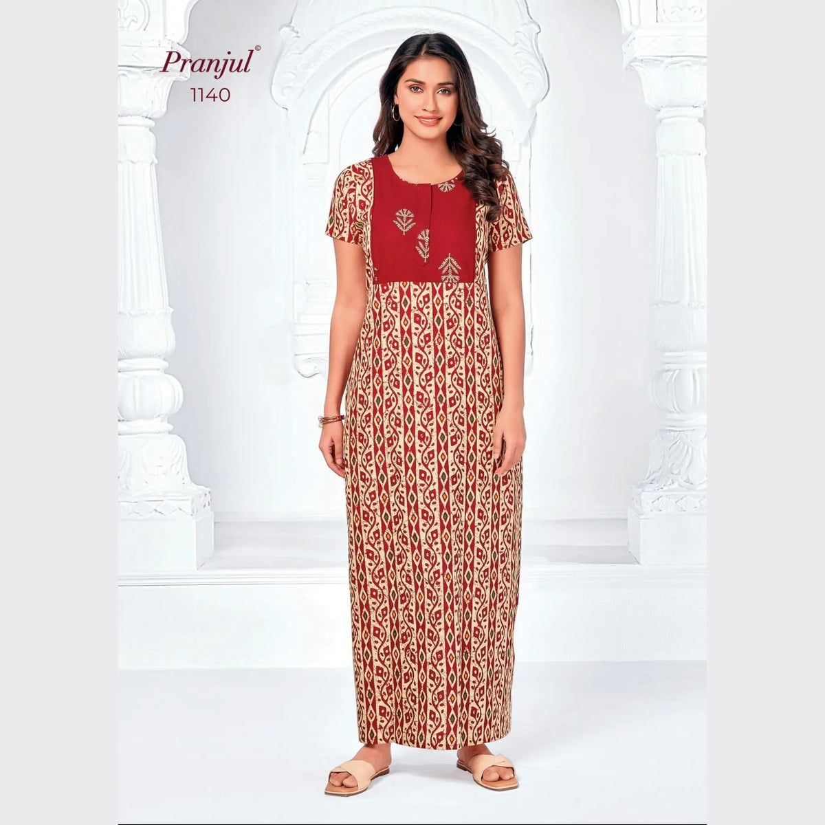 Pranjul Cotton Nighty 1140