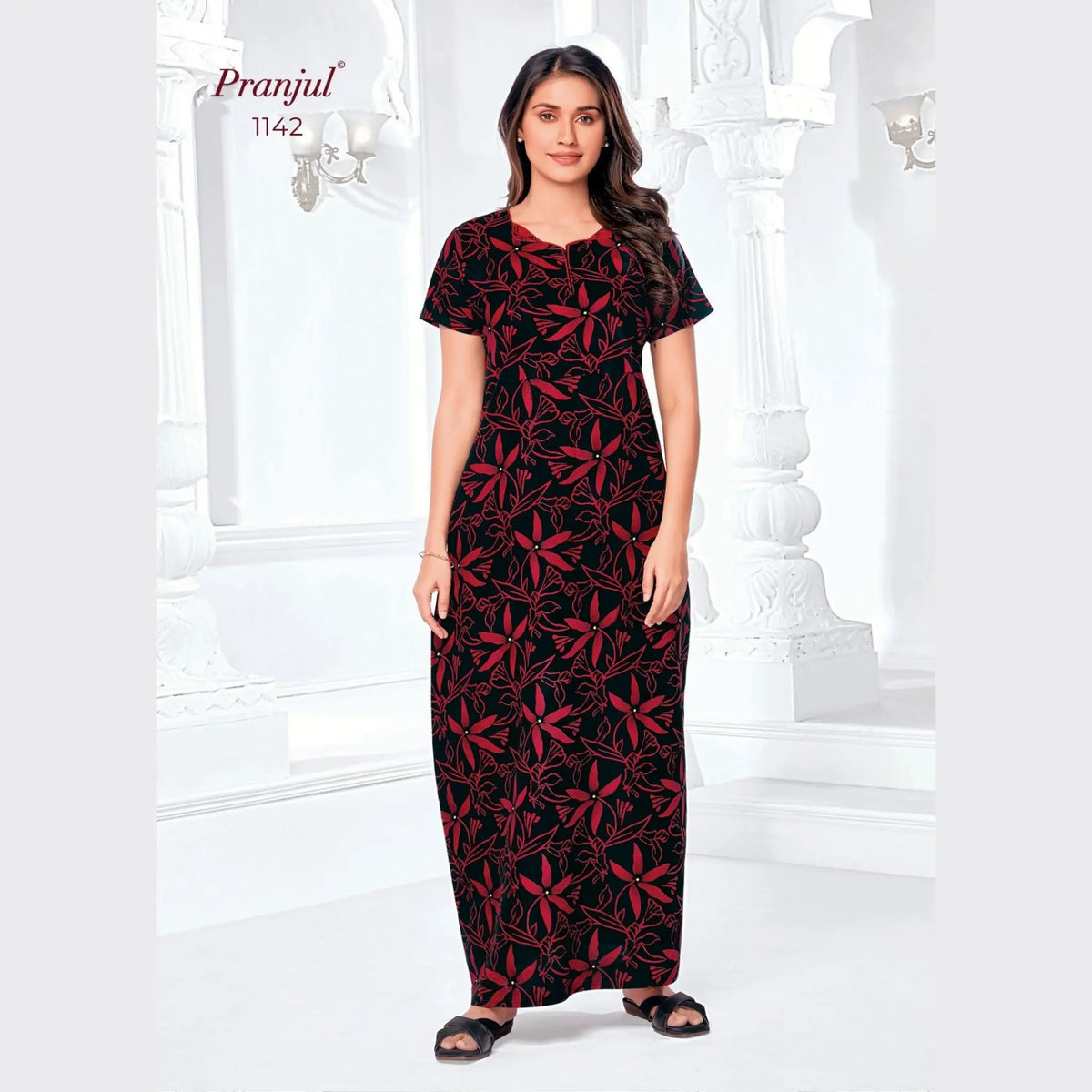 Pranjul Cotton Nighty 1142 Main image