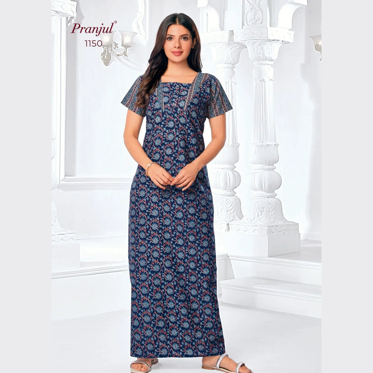 Pranjul Cotton Nighty 1150 Main image