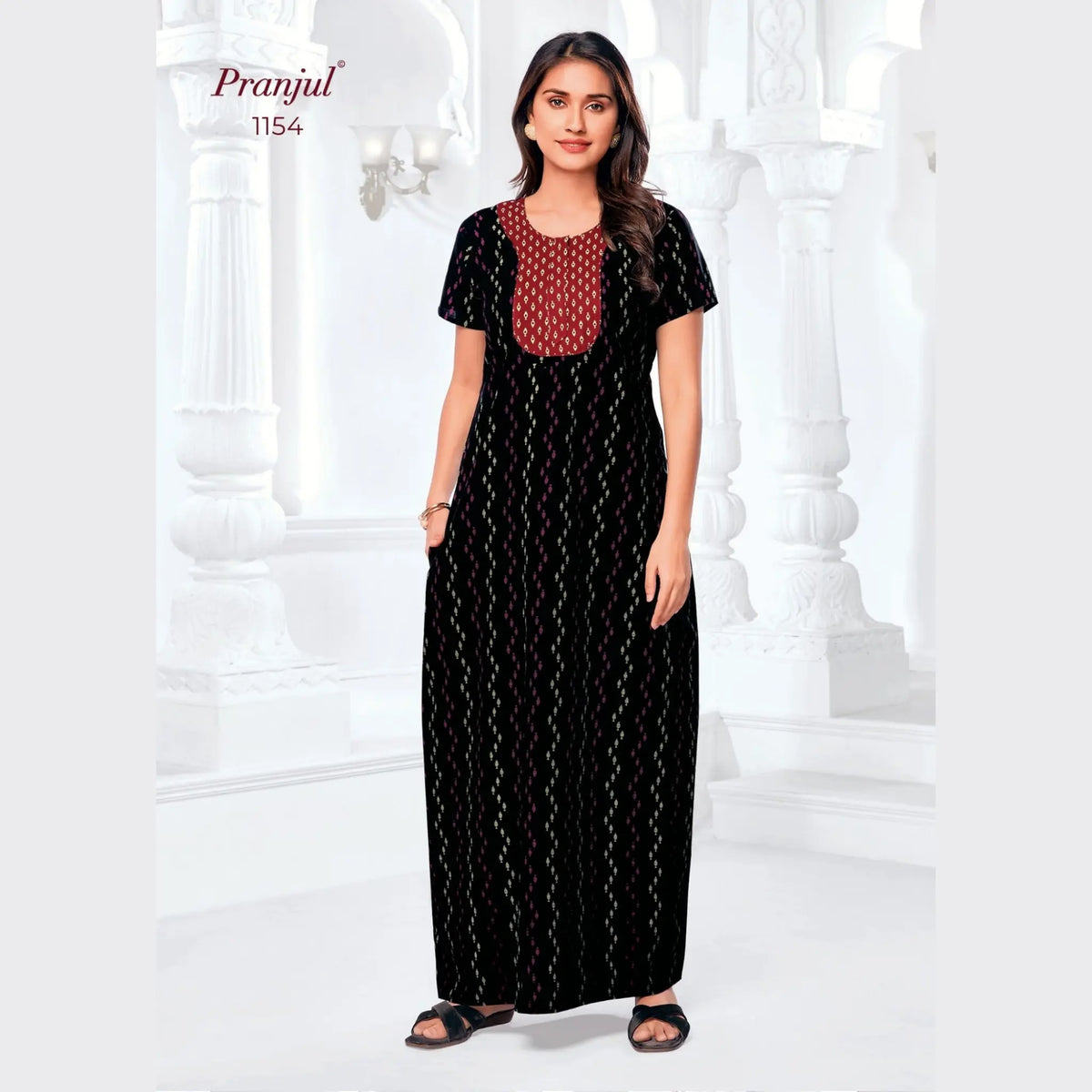 Pranjul Cotton Nighty 1154 Main image