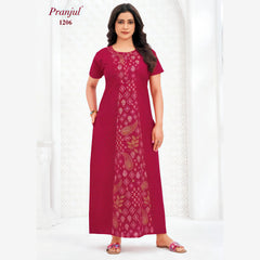 Pranjul Cotton Nighty 1206