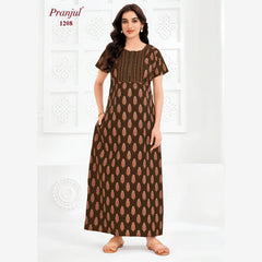 Pranjul Cotton Nighty 1208