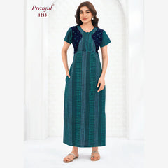 Pranjul Cotton Nighty 1213
