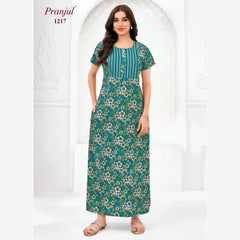 Pranjul Cotton Nighty 1217