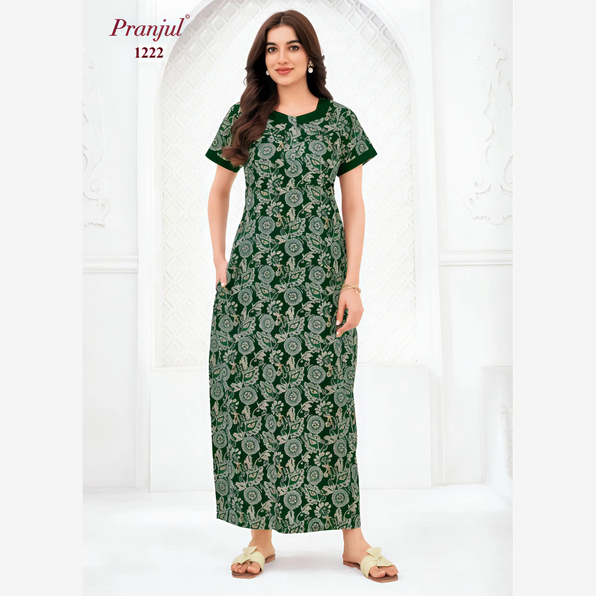 Pranjul Cotton Nighty 1222 Main image