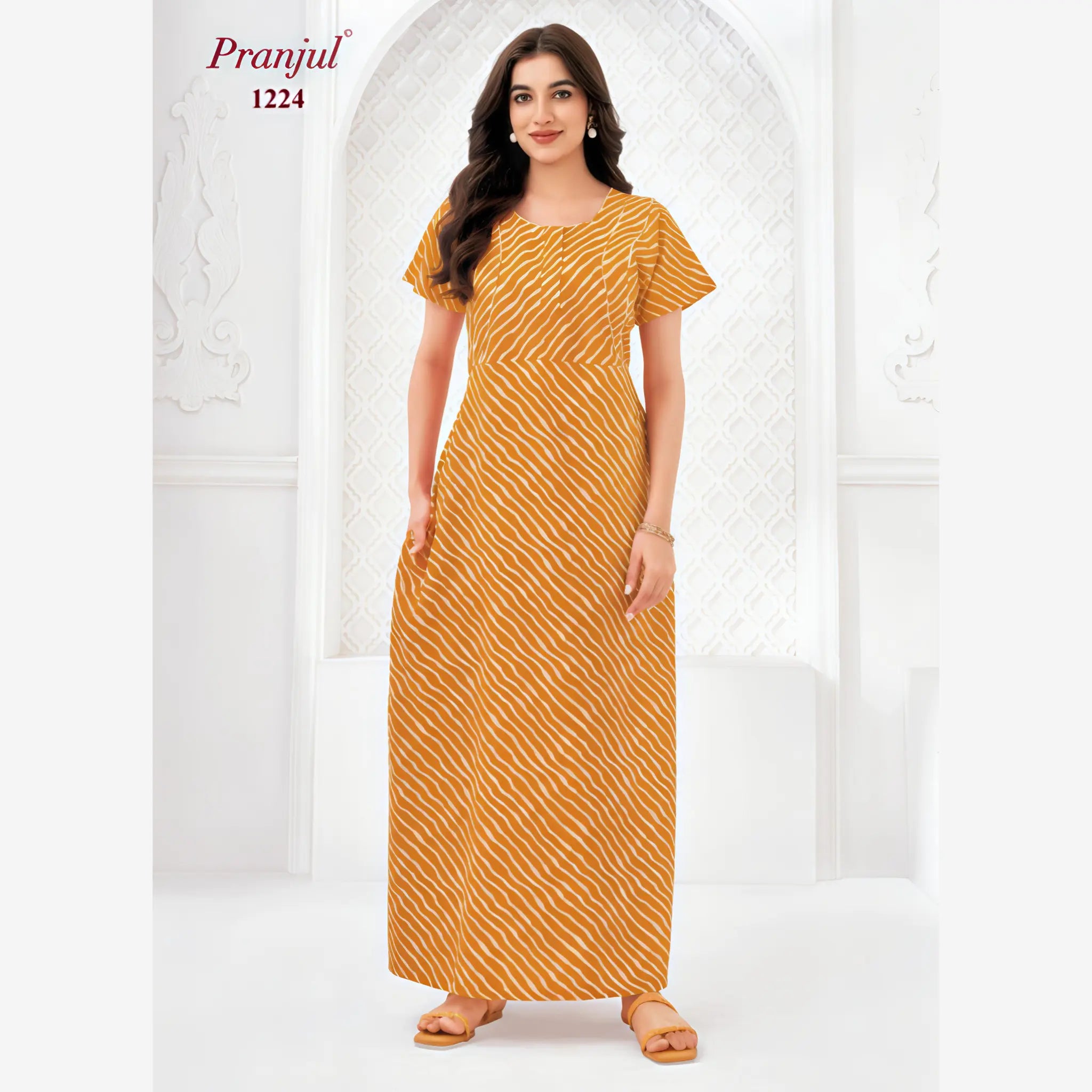 Pranjul Cotton Nighty 1224