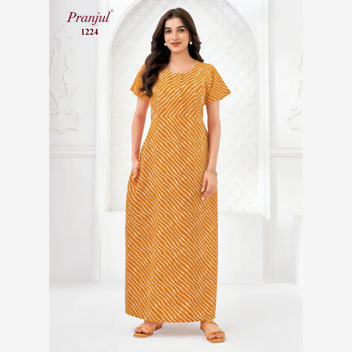 Pranjul Cotton Nighty 1224