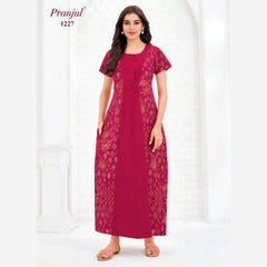 Pranjul Cotton Nighty 1227