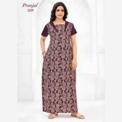 Pranjul Cotton Nighty 1229