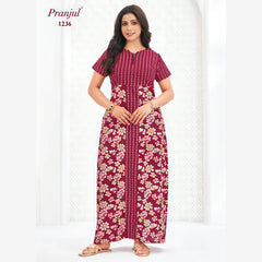 Pranjul Cotton Nighty 1236