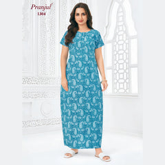 Pranjul Cotton Nighty 1304