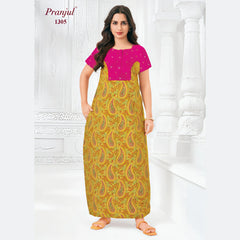 Pranjul Cotton Nighty 1305