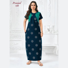 Pranjul Cotton Nighty 1309