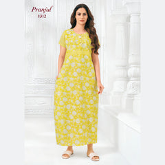 Pranjul Cotton Nighty 1312