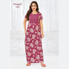 Pranjul Cotton Nighty 1314