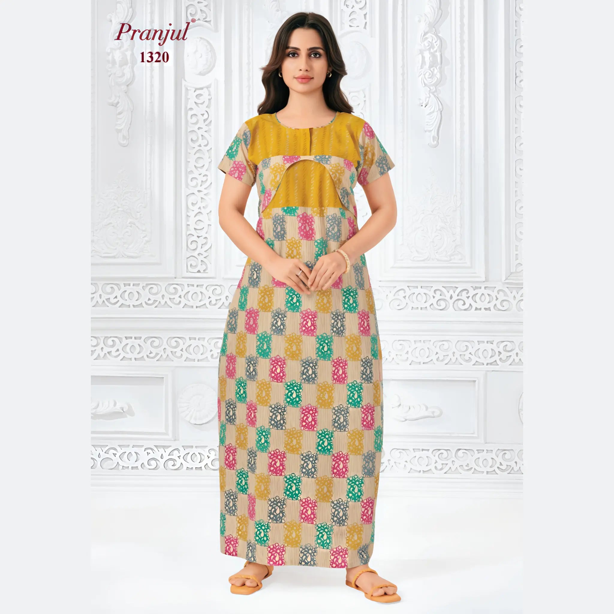 Pranjul Cotton Nighty 1320