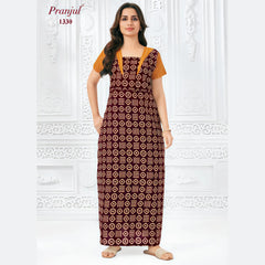 Pranjul Cotton Nighty 1330