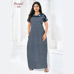 Pranjul Cotton Nighty 1336