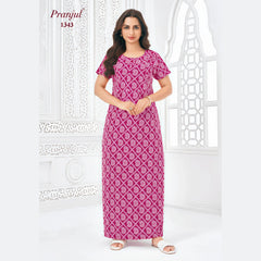 Pranjul Cotton Nighty 1343