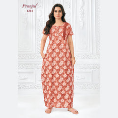 Pranjul Cotton Nighty 1344