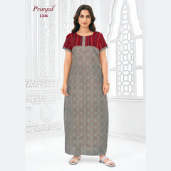 Pranjul Cotton Nighty 1346